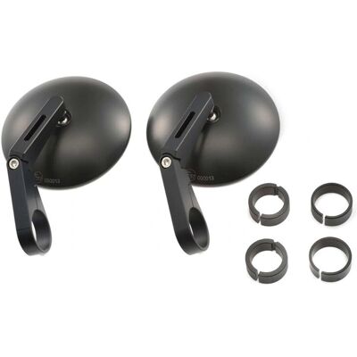Espejos cortos de motocicleta de aluminio DAYTONA - Espejos de motocicleta Espejos cortos de motocicleta de aluminio DAYTONA - Espejos de motocicleta