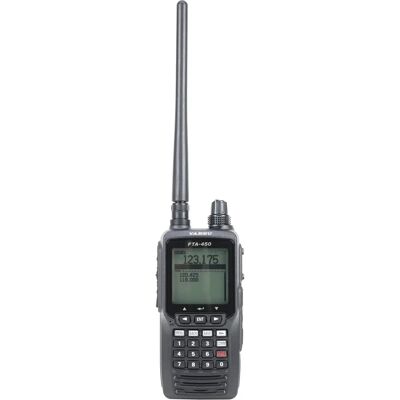 Yaesu FTA450L Tragbares UKW-Funkgerät für die Luftfahrt - 118-137 MHz, 2200mAh Yaesu FTA450L Tragbares UKW-Funkgerät für die Luftfahrt - 118-137 MHz, 2200mAh