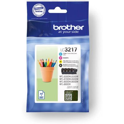 Brother - LC3217VAL - Pacote 4 cores - Ink cartridge Brother - LC3217VAL - Pacote 4 cores - Ink cartridge
