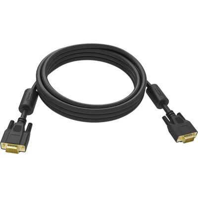 Vision Professional 10m VGA-Kabel - Abgeschirmt, Goldbeschichtet, Ferritkern Vision Professional 10m VGA-Kabel - Abgeschirmt, Goldbeschichtet, Ferritkern