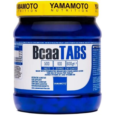 Yamamoto Nutrition - BCAA Comprimés - 500 Comprimés - Publicité Yamamoto Nutrition - BCAA Comprimés - 500 Comprimés - Publicité
