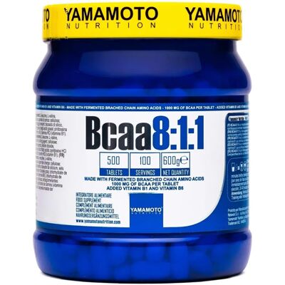Yamamoto Nutrition BCAA 8:1:1 - Suplemento alimenticio Yamamoto Nutrition BCAA 8:1:1 - Suplemento alimenticio