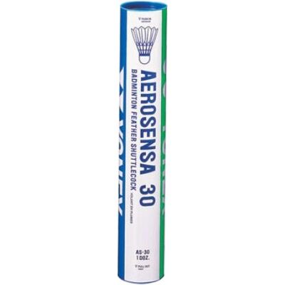 YONEX AS-30 - Feather Shuttlecock - Tube of 12 - Badminton Shuttlecocks YONEX AS-30 - Feather Shuttlecock - Tube of 12 - Badminton Shuttlecocks