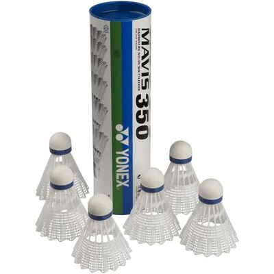 Palline da badminton in nylon YONEX 6 pezzi - Resistenti, volo stabile Palline da badminton in nylon YONEX 6 pezzi - Resistenti, volo stabile