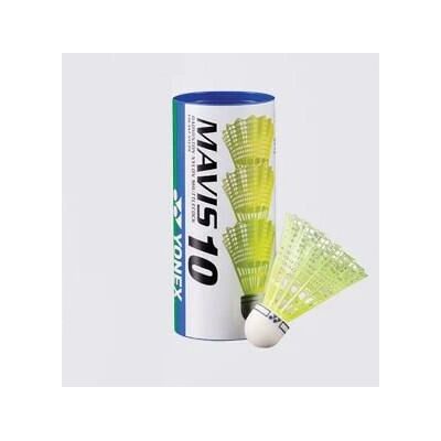 YONEX - Mavis 10 - Geel - 3 pcs - Shuttlecock YONEX - Mavis 10 - Geel - 3 pcs - Shuttlecock