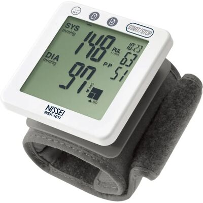 Monitoraggio pressione sanguigna digitale da polso Nissei WSK1011 Monitoraggio pressione sanguigna digitale da polso Nissei WSK1011