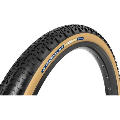Panaracer Gravel King X1+ TLR - Pneumatico Gravel - 700c - Nero/Marrone - 40mm Panaracer Gravel King X1+ TLR - Pneumatico Gravel - 700c - Nero/Marrone - 40mm