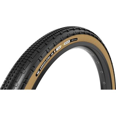 Panaracer Gravel King SK R-Line Tyre - 700c - Black / Amber - Light Gravel Tire Panaracer Gravel King SK R-Line Tyre - 700c - Black / Amber - Light Gravel Tire