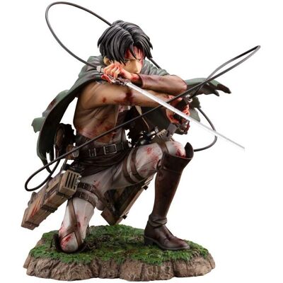 Statue PVC Attack on Titan Levi Fortitude Ver. 1/7 - Kotobukiya - Publicité Statue PVC Attack on Titan Levi Fortitude Ver. 1/7 - Kotobukiya - Publicité