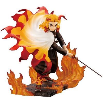 Figurine Kotobukiya Rengoku Kimetsu no Yaiba 1/8 Échelle - Publicité Figurine Kotobukiya Rengoku Kimetsu no Yaiba 1/8 Échelle - Publicité