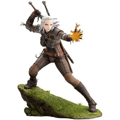 Kotobukiya Geralt 1/7 Bishoujo PVC Figur - The Witcher Kotobukiya Geralt 1/7 Bishoujo PVC Figur - The Witcher