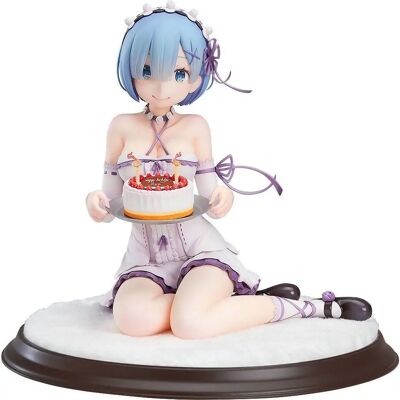 NIPPON Rem Birthday Cake Ver. - Figurine d'Action - Re:Zero - Publicité NIPPON Rem Birthday Cake Ver. - Figurine d'Action - Re:Zero - Publicité