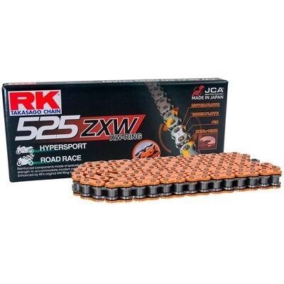 RK DD525ZXW-118-CLF - Motorcycle Chain RK DD525ZXW-118-CLF - Motorcycle Chain