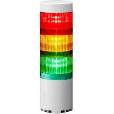 Patlite LR6-3USBW-RYG Alarmbeleuchtung - Feste weiße LED Patlite LR6-3USBW-RYG Alarmbeleuchtung - Feste weiße LED