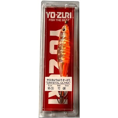Yo-zuri Cristal Ultra Aurora Bavc Jigot de calamar 95 mm - Équipement de pêche - Publicité Yo-zuri Cristal Ultra Aurora Bavc Jigot de calamar 95 mm - Équipement de pêche - Publicité