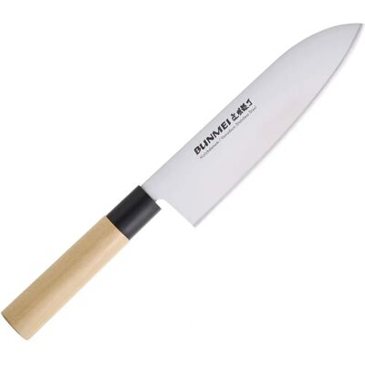 Bunmei Santoku Kjøkkenkniv - Allsidig japansk kokkekniv Bunmei Santoku Kjøkkenkniv - Allsidig japansk kokkekniv