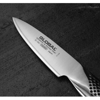 Nóż Global G-104 10cm - Precyzyjne narzędzie kuchenne Nóż Global G-104 10cm - Precyzyjne narzędzie kuchenne
