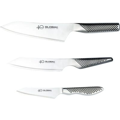Global G-4 GS-58 GS-110 3-delt knivsæt - Jubilæum Global G-4 GS-58 GS-110 3-delt knivsæt - Jubilæum