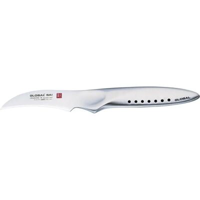 Coltello pelapatate Global Sai - Acciaio inox, lama 6,5cm - Design giapponese Coltello pelapatate Global Sai - Acciaio inox, lama 6,5cm - Design giapponese