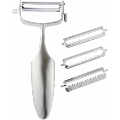 Global GS-94 Vegetable Peeler - 3-Way, 4 Blades Global GS-94 Vegetable Peeler - 3-Way, 4 Blades