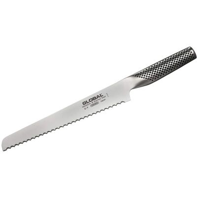 Global G-9 Bread Knife - 22cm - Stainless Steel Global G-9 Bread Knife - 22cm - Stainless Steel