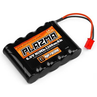 HPI Racing Plazma 6.0V 1200mAh RC-batterij HPI Racing Plazma 6.0V 1200mAh RC-batterij