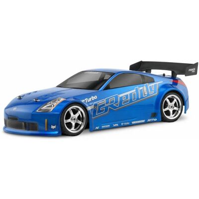 HPI Racing Nissan 350z Twin Turbo Body - RC Accessoire HPI Racing Nissan 350z Twin Turbo Body - RC Accessoire