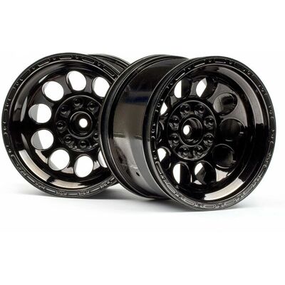 HPI Racing 101252 Zwart Chromen RC Auto Wiel - Accessoire voor RC Auto HPI Racing 101252 Zwart Chromen RC Auto Wiel - Accessoire voor RC Auto