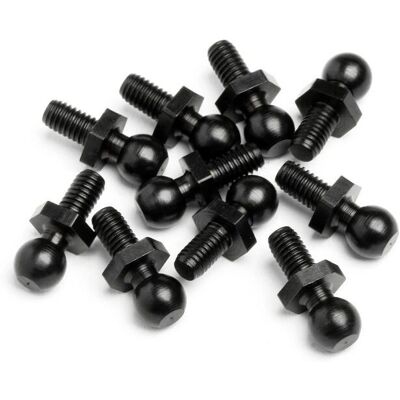 HPI - Goujon à boule 4.8x12mm (10pcs) (86896) - Pièce pour modèle RC - Publicité HPI - Goujon à boule 4.8x12mm (10pcs) (86896) - Pièce pour modèle RC - Publicité