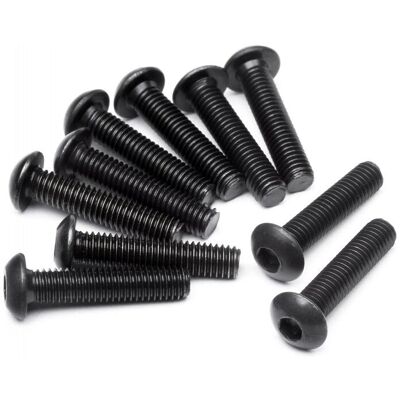 HPI Racing - 100559 - M3x14mm - Nappi-koppa pultti - Ruuvisetti HPI Racing - 100559 - M3x14mm - Nappi-koppa pultti - Ruuvisetti