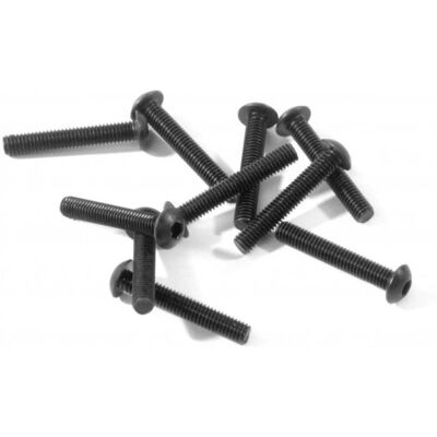 HPI Racing Z356 - M3x18mm - nappiholkinen kiinnitysruuvi - 10 kpl - ruuvisarja HPI Racing Z356 - M3x18mm - nappiholkinen kiinnitysruuvi - 10 kpl - ruuvisarja