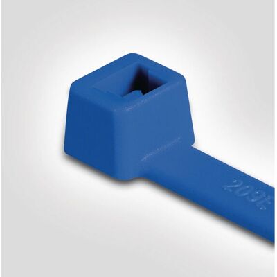 Hellermann Tyton T50L Kabelbinder - 3 Varianten - 382mm, Blau - Typ T50L E/TFE Hellermann Tyton T50L Kabelbinder - 3 Varianten - 382mm, Blau - Typ T50L E/TFE