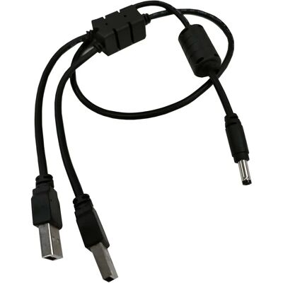 Cable de alimentación USB en forma de Y Silex - Para BR-300AN y BR-330AC-LP Cable de alimentación USB en forma de Y Silex - Para BR-300AN y BR-330AC-LP