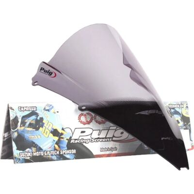 Puig Motorradwindscreen - Race, Zwarte tint 30% - Motorradzubehör Puig Motorradwindscreen - Race, Zwarte tint 30% - Motorradzubehör
