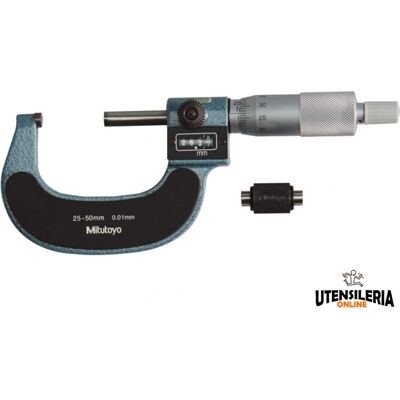 Mitutoyo - 25-50 mm - 0.01 mm - Micrometer Mitutoyo - 25-50 mm - 0.01 mm - Micrometer