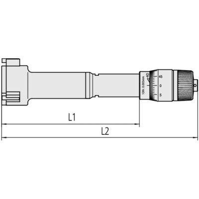 Mitutoyo Mikrometer - 8-10 mm - Innenschieblehre Mitutoyo Mikrometer - 8-10 mm - Innenschieblehre