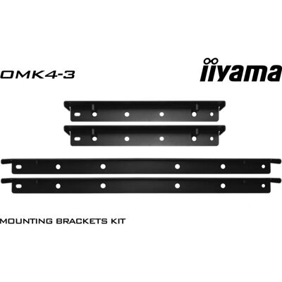 Support pour moniteur Iiyama OMK4-3 - Noir - Écran LCD - 43 pouces - Publicité Support pour moniteur Iiyama OMK4-3 - Noir - Écran LCD - 43 pouces - Publicité
