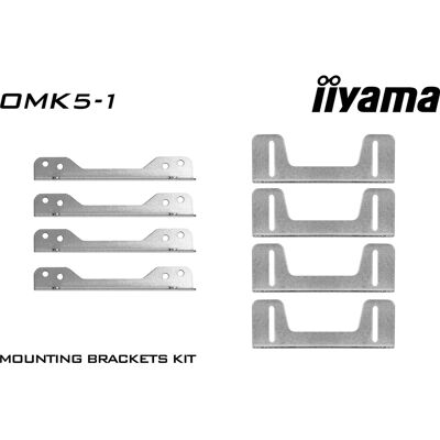 Support de moniteur iiyama OMK5-1 - 16" - Noir - Publicité Support de moniteur iiyama OMK5-1 - 16" - Noir - Publicité