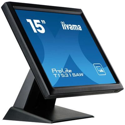 iiyama T1531SAW-B5 Écran tactile POS - Moniteur 15" iiyama T1531SAW-B5 Écran tactile POS - Moniteur 15"