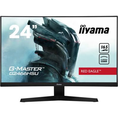 iiyama G-MASTER G2466HSU-B1 23,6 Zoll Curved Gaming Monitor - Full HD, 165Hz, 1ms iiyama G-MASTER G2466HSU-B1 23,6 Zoll Curved Gaming Monitor - Full HD, 165Hz, 1ms