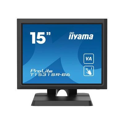 iiyama T1531SR-B6 15" Touchscreen POS Monitor - Schwarz iiyama T1531SR-B6 15" Touchscreen POS Monitor - Schwarz
