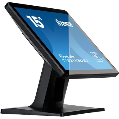 Iiyama ProLite T1521MSC-B2 - 15" Berøringsskærm Sort Iiyama ProLite T1521MSC-B2 - 15" Berøringsskærm Sort