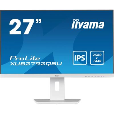 iiyama ProLite XUB2792QSU-W5 Computermonitor - 27" IPS WQHD 75Hz iiyama ProLite XUB2792QSU-W5 Computermonitor - 27" IPS WQHD 75Hz