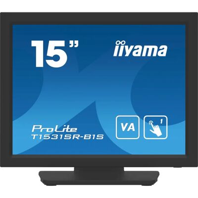 Iiyama T1531SR-B1S 15" Touch POS Monitor - Resistief VA Iiyama T1531SR-B1S 15" Touch POS Monitor - Resistief VA