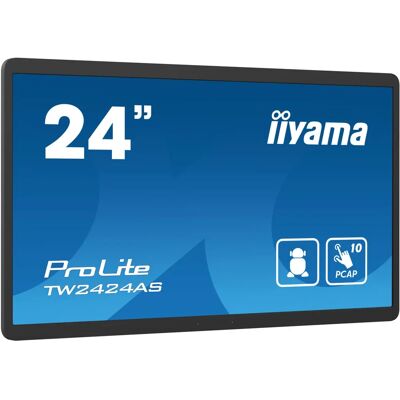 Wyświetlacz dotykowy iiyama TW2424AS-B1 - 24-calowy 4K UHD Czarny Wyświetlacz dotykowy iiyama TW2424AS-B1 - 24-calowy 4K UHD Czarny