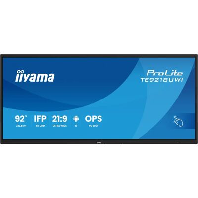 IIYAMA - TE9218UWI-B1AG - 92 - 5K UHD - Interaktivní - Digitální značení IIYAMA - TE9218UWI-B1AG - 92 - 5K UHD - Interaktivní - Digitální značení