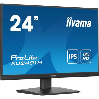 Écran d'ordinateur iiyama ProLite XU2491H-B1 - IPS 24" Full HD - Publicité Écran d'ordinateur iiyama ProLite XU2491H-B1 - IPS 24" Full HD - Publicité