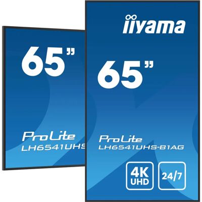 iiyama ProLite LH6541UHS-B1AG - Monitor - 65" 4K UHD - Schwarz iiyama ProLite LH6541UHS-B1AG - Monitor - 65" 4K UHD - Schwarz