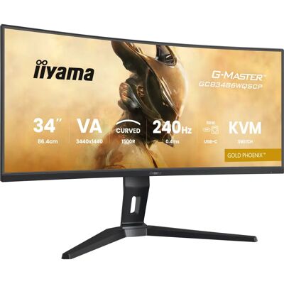 iiyama G-MASTER GCB3486WQSCP-B1 34" Monitor - 4K Ultra HD iiyama G-MASTER GCB3486WQSCP-B1 34" Monitor - 4K Ultra HD