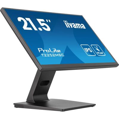 Monitor touch screen iiyama ProLite T2252MSC-B2AG - 21,5 pollici Full HD IPS Monitor touch screen iiyama ProLite T2252MSC-B2AG - 21,5 pollici Full HD IPS